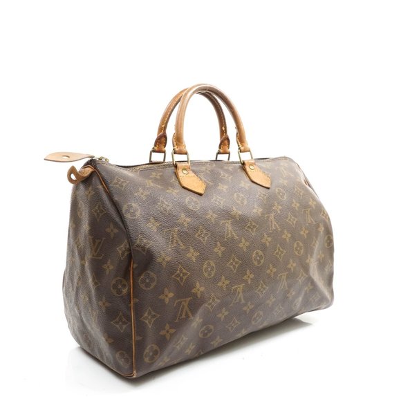 Auth Louis Vuitton Speedy 35 Satchel #19293L20 - Picture 4 of 13